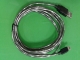 USB charger cable Transparent black